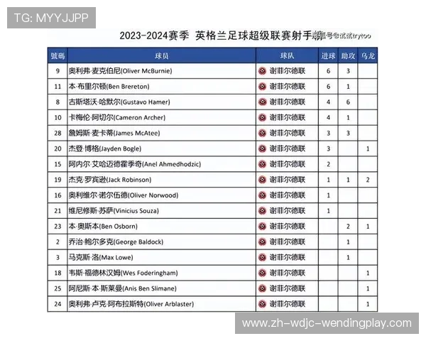 2025赛季英超联赛各队7号球员盘点与表现分析